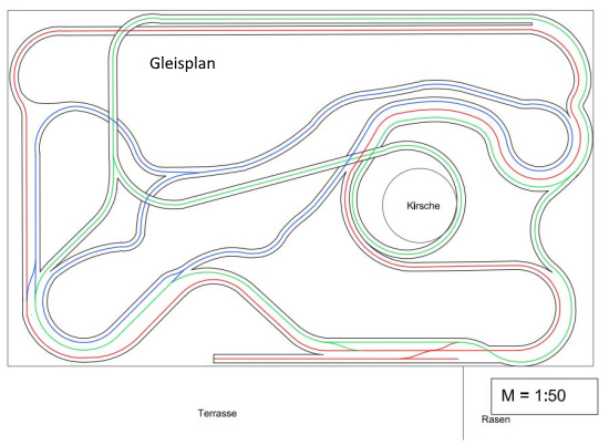 Gleisplan CAD